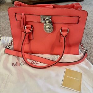 Hamilton medium leather satchel